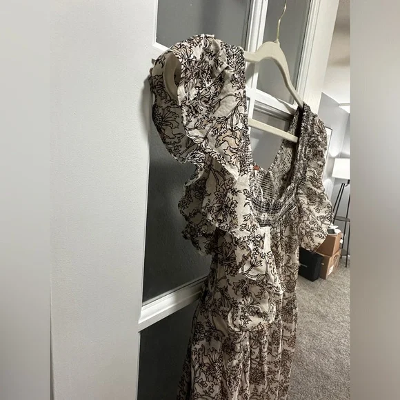 ⭐️SOLD⭐️NWT Free People Women's Bonita Printed Midi Dress - Picture 11 of 16